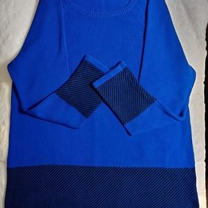 Calvin Klein sweater.  22" pit to pit.  Size tag missing.  31" length.